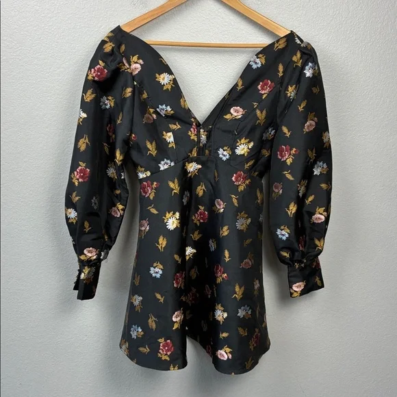 silk dresses with long sleeves KATESSA